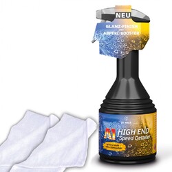 Dr. Wack A1 High End Speed Detailer 2690 + 2 Frottetücher Abperlbooster 500ml