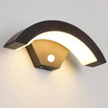 18W LED Wandlampe mit Bewegungsmelder IP65 Sensor Deko Außenleuchte Wandleuchte,