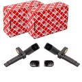 2X FEBI BILSTEIN ABS-SENSOREN RADDREHZAL HINTEN VORNE HINTEN BEIDSEITIG PASSEND
