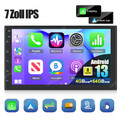 7" 2 DIN Autoradio Apple Carplay 4G+64G Android 13.0 GPS Navi WIFI FM RDS 8-Kern