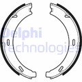 DELPHI HANDBREMSBACKEN SATZ FESTSTELLBREMSE passend für MERCEDES-BENZ C-KLASSE