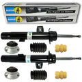 2x Bilstein B4 Stossdämpfer + Febi Domlager + Staubmanschetten vorne BMW E81 E87