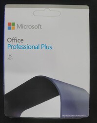 Microsoft Office 2021 Professional Plus | Original Key Card | New & SealedOriginal Retail-Version , Key Card für Windows 10 & 11