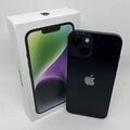 Apple iPhone 14 GUT Schwarz Weiß Blau Lila Rot 128GB 256GB 512 OVP Ohne Simlock