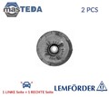 30548 01 FEDERBEINLAGER DOMLAGER PAAR VORNE LEMFÖRDER 2PCS FÜR AUDI A6,C6