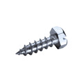 1000 Blechschrauben 4,8 x 16mm Edelstahl A2 GL Sechskant Längsschlitz Werksnorm