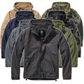 Brandit Herren Windbreaker Frontzip Herbst Winter Outdoor Jacke Regenjacke S-7XL