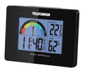 TELEFUNKEN HYGROMETER / FUNKWECKER FUD-40-COM (A) Raumluftfeuchte Komfortanzeige
