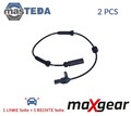 20-0344 ABS SENSOR DREHZAHLFÜHLER VORNE MAXGEAR 2PCS FÜR BMW 3,1,4,2,F20,F21