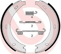 BREMBO Bremsbackensatz, Feststellbremse Hinterachse für MERCEDES-BENZ