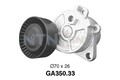 SNR GA350.33 Spannrolle, Keilrippenriemen für BMW