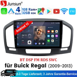 Android13 Autoradio GPS NAV BT Für Opel Insignia 2008-2012 Buick Regal 2009-2013