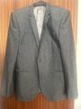 Next Graues Herren Anzug Sakko Blazer 40R 101,5 cm Slim Fit mit Taschen