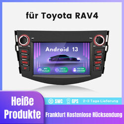 Carplay Android13 Autoradio Für Toyota RAV4 2006-2012 GPS Navi BT WIFI DAB+ 64G