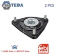 106714 FEDERBEINLAGER DOMLAGER PAAR VORNE FEBI BILSTEIN 2PCS NEU OE QUALITÄT