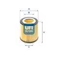 UFI 25.058.00 Ölfilter Filtereinsatz für BMW 3 Touring (E91) 3 Limousine (E90)