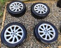  Seat Leon 5F 6,5Jx16 ET46 16 Zoll 5F0601025A Alufelgen mit Sommerreifen 4 Stück