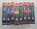 8 Canon CLI-8 BK C M Y R G PC PM für Pro9000