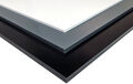 PVC Hart Platten 1-10 mm Schwarz/Weiß/Grau Trovidur® Vekaplan® Kunststoffplatte