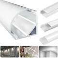 5 x LED Profil Aluprofil Alu Schiene Leiste Profile für LED-Streifen Eloxiert DE