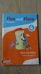 Flex und Flora 4. Heft Texte schreiben: Verbrauchsmaterial | Deutsch | Broschüre