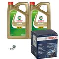 BOSCH Ölfilter 10 L Castrol EDGE FST 5W-30 LL für VW Phaeton 4.2 V8