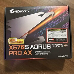 Gigabyte X570S Aorus Pro Ax AM4 Motherboard Gebraucht, Stall, Nein Schaden