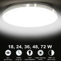 18W-48W LED Deckenlampe Deckenleuchte Ultraflach Panel Schlafzimmer Kaltweiß DHL