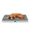 B-Ware: lionto Hundebett orthopädisch, 91x69x8 cm, für Hunde & Katzen, grau