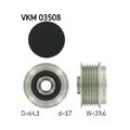 1x Generatorfreilauf SKF VKM 03508 passend für OPEL VAUXHALL
