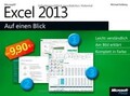 Microsoft Excel 2013 auf einen Blick von Kolberg, M... | Buch | Zustand sehr gut