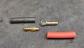 4mm Goldkontakt Stecker - kein blitzen u. knallen - 4mm Anti-Blitz  Stecker Set 