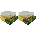 2x Original MANN-FILTER Luftfilter C 24 137/1 Air Filter