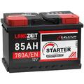 LANGZEIT Autobatterie 12V 85Ah 780A EN statt 70Ah 72Ah 74Ah 75Ah 77Ah 80Ah