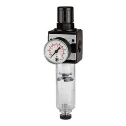 Riegler Filterregler »multifix« PC-Behälter BG 1 G 1/4 0,5-10 bar HA