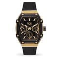 Damenuhr ICE WATCH BOLIDAY 022865 Multifunktion Silikon Schwarz Golden