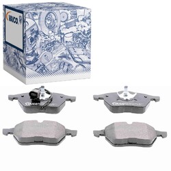 VAICO BREMSBELÄGE VORNE passend für AUDI A3 TT SEAT IBIZA LEON TOLEDO SKODA FABI