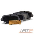 SATZ BREMSBELÄGE BREMSKLÖTZE HINTEN FÜR OPEL INSIGNIA B AB BJ 17