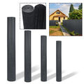 PVC Sichtschutzmatte Windschutz Sichtschutzzaun Anthrazit Gartenzaun Zaun Gitter