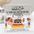Personalisierte Acryl Umrah Mubarak Hadsch Eid Geschenke islamische Plakette Geschenk für Familie
