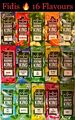 Aroma King & AROMACARD Aromakarten Zigarett 10, 25 o. 50 Set NEU wie Hipzz Rizla