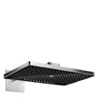 Hansgrohe Kopfbrause Rainmaker Select 460 3jet schwarz/chrom mit Brausearm 450mm