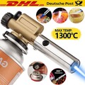 Lötbrenner Bunsenbrenner Butangasbrenner Lötlampe Aufsatz mit Piezo Zündung