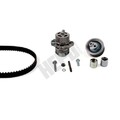 1x Wasserpumpe + Zahnriemensatz HEPU PK05870 passend für AUDI SEAT SKODA VW