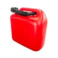 Benzinkanister 10L Kunststoff Reservekanister Rot Kanister mit Ausgießer
