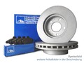 Bremsscheiben Set + Beläge ATE für 1J5 TT GOLF VW 1J1 NEW 4 Variant BEETLE 9C1