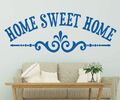 Wandtattoo Home sweet Home Wandsticker Willkommen Welcome Spruch Flur 3