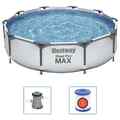 Bestway | Steel Pro MAX | Swimmingpool-Set | Gartenpool | inkl. Pumpe