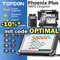 TOPDON Phoenix Plus Profi KFZ OBD2 Diagnosegerät ALLE SYSTEM ECU Coding 41+RESET