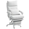 Bürostuhl Ergonomischer Schreibtischstuhl mit Lendenwirbelstütze, Fußstütze